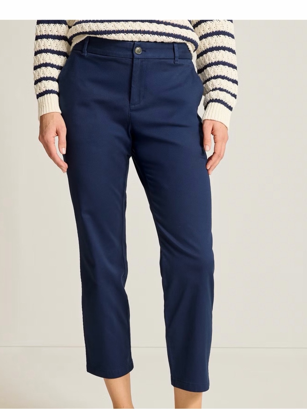 Tommy Bahama Women's Cropped Straight Jeans - Navy sz 2